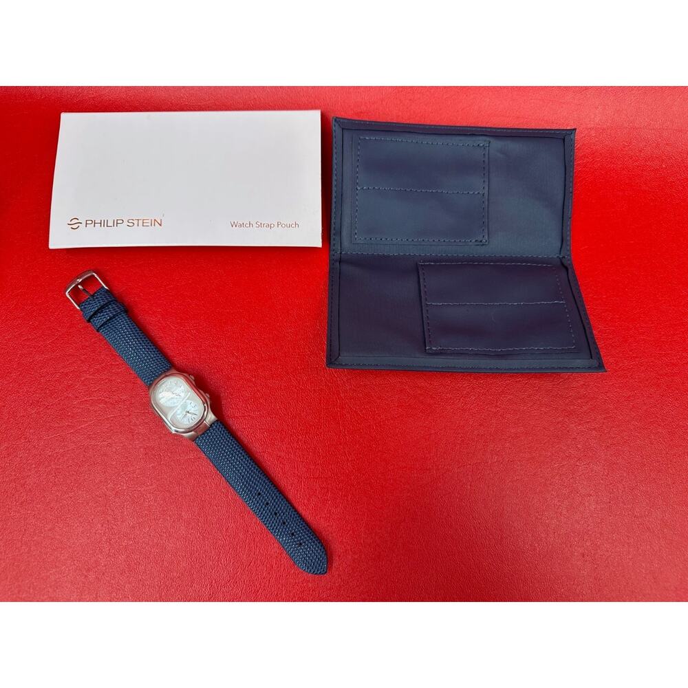 Philip Stein Teslar Mother Of Pearl Signature Collection Watch New Batteries - Picture 12 of 16